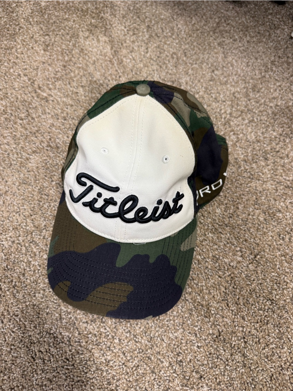 Titleist camo hat